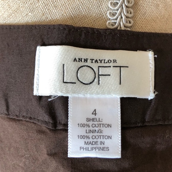 Brown LOFT Skirt - Picture 2 of 6